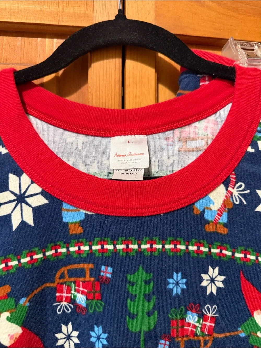 Hanna Andersson Gnome Sweet Gnome Long John Pajamas